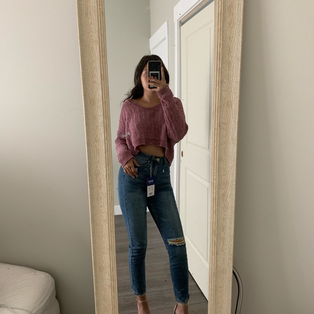 Brand new Distressed mom jeans - Picture 5 of 5